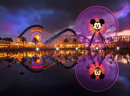 Fun with Mickey's Fun Wheel at Disney California Adventure Park