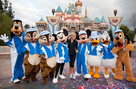 “Regis and Kelly's Run Across America” Begins at Disneyland Park