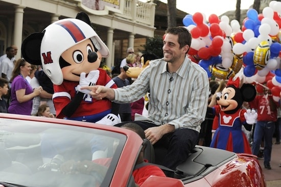 Walt Disney World Parade Celebrates Super Bowl MVP Aaron Rodgers 
