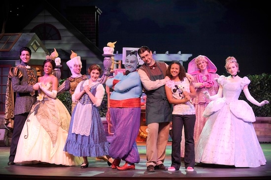 More than 20 favorite Disney characters perform in “Disney’s Believe” aboard the Disney Dream.