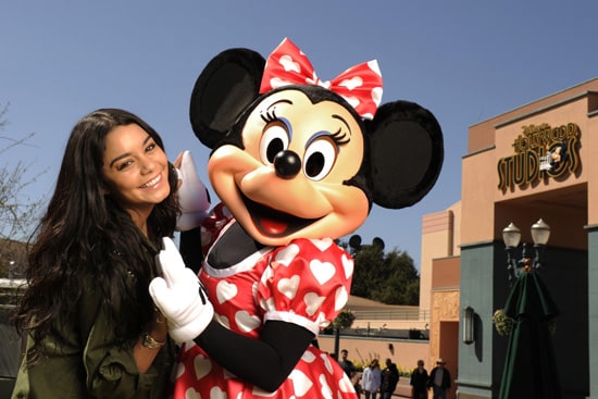 Vanessa Hudgens Celebrates Valentine's Day at Disney's Hollywood Studios
