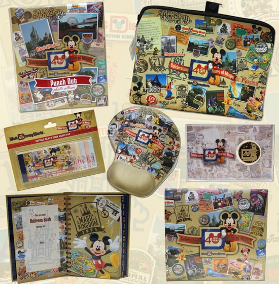 Walt Disney World 40th Anniversary Merchandise