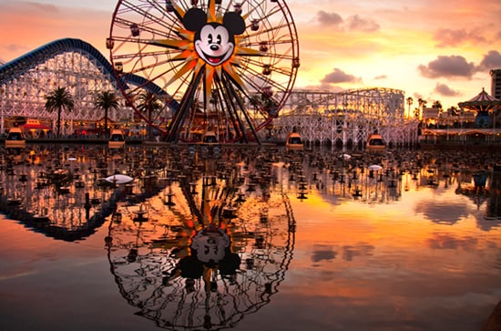 Mickey's Fun Wheel at Disney California Adventure Park