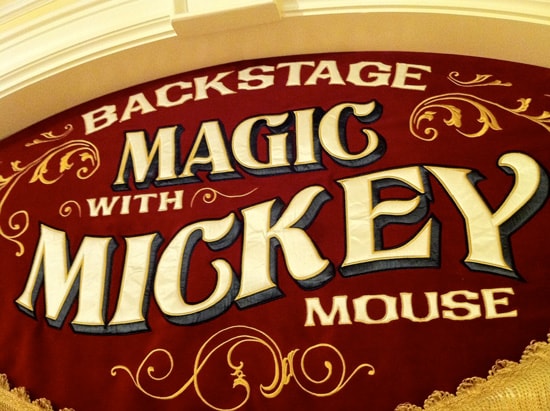 Go Backstage at Town Square Theater to Meet Magician Mickey Mouse