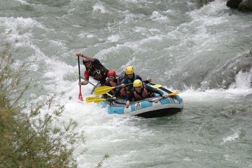 Outside of Villefranche, guests can embark on a thrilling white water rafting ride down the Var River