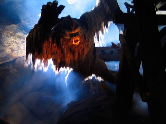 The Yeti in Expedition Everest at Disney's Animal Kingdom