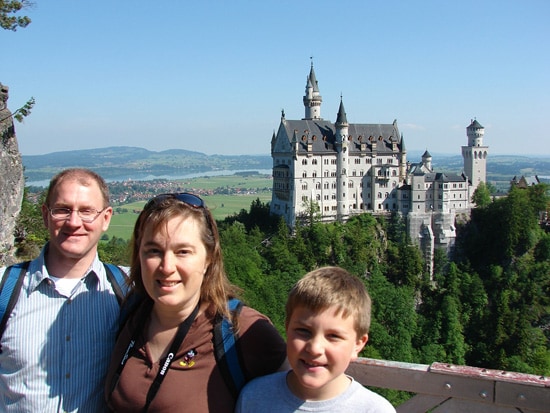 Adventures by Disney Moms Panelist Jill Cooper and Family in Germany