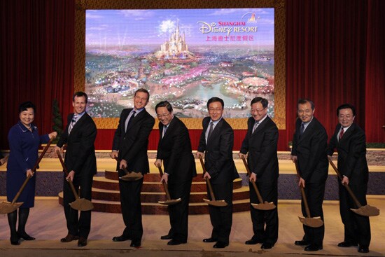 Shanghai Disney Resort Groundbreaking Ceremony