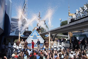 Star Tours Opening Ceremony at Disneyland Park
