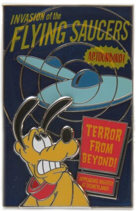 Invasion of the Flying Saucers Pin