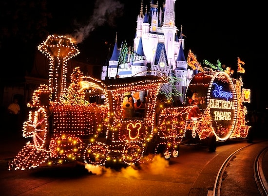Vintage Photo of the Main Street Electrical Parade