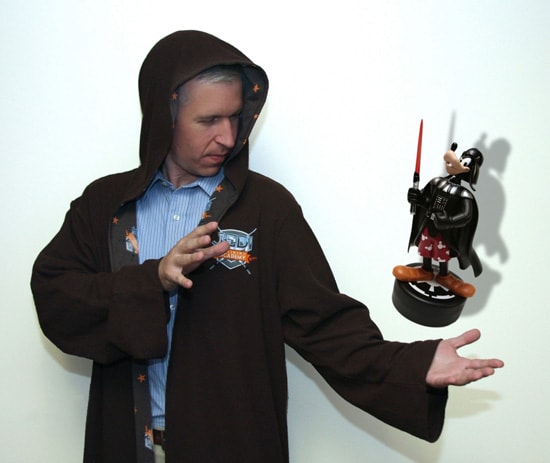 Steven Miller with Goofy as Darth Vader Figurine