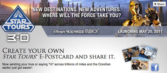 Greetings From Tatooine: Create Customized ‘Star Tours’ E-Postcards
