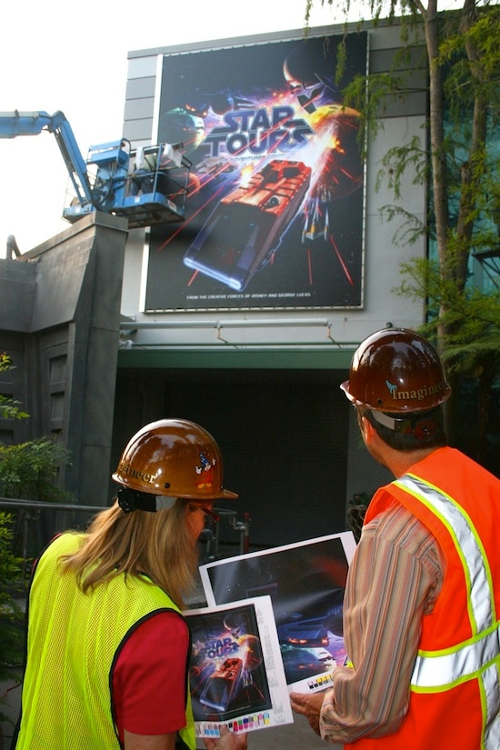 The marquee is installed at Disney's Hollywood Studios - May 4, 2011