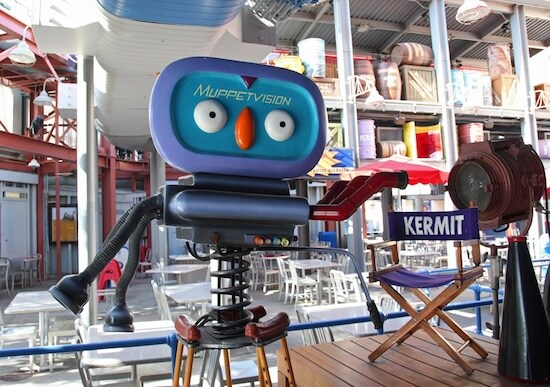 MuppetVision 3D Camera at Disney California Adventure Park