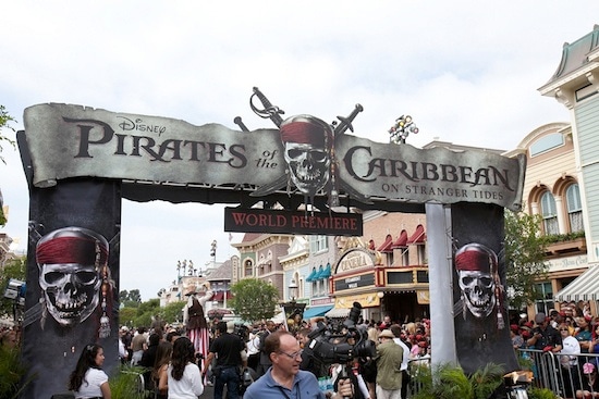 'Pirates of the Caribbean: On Stranger Tides' Premiere at Disneyland Resort