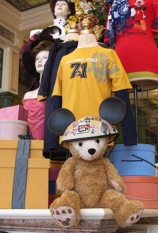 Duffy Wearing the Walt Disney World 40th Anniversary Ear Hat