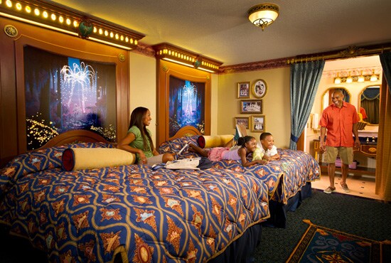 Royal Guest Room at Disney’s Port Orleans Resort – Riverside