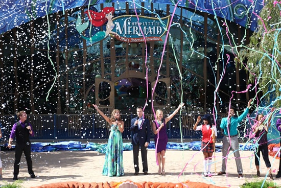 The Little Mermaid ~ Ariel's Undersea Adventure Opening Ceremony at Disneyland Park