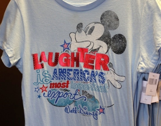 ‘Laughter is America’s Most Important Export’ Tee-Shirt