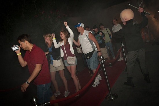 Guests Arrive at the Star Tours Meet-Up at Disney's Hollywood Studios