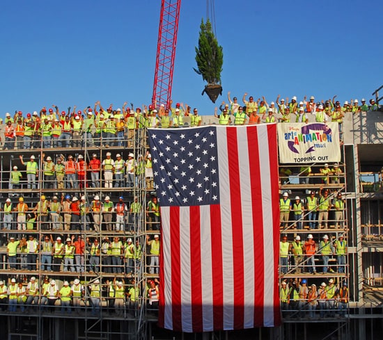Topping Out Ceremony at Disney's Art of Animation Resort