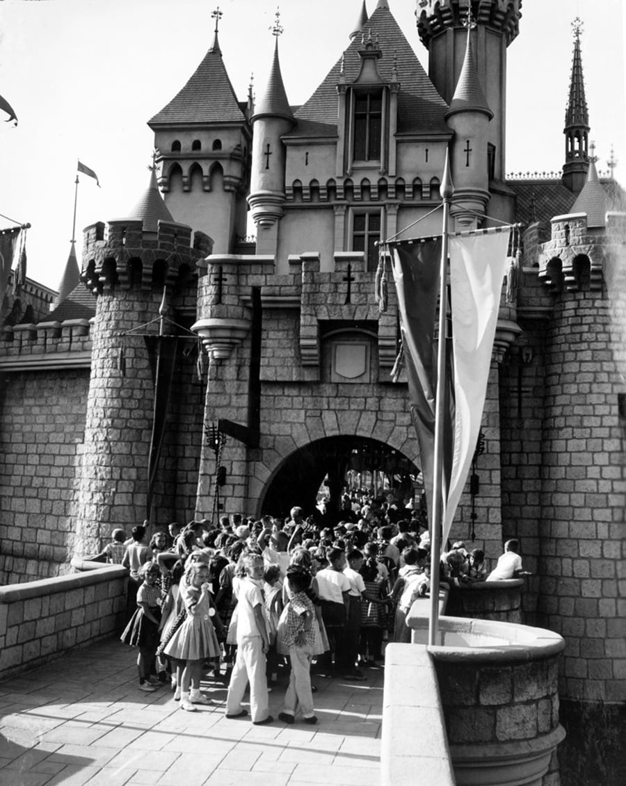 Dedication Plaque, On opening day, July 17, 1955, Walt Disn…