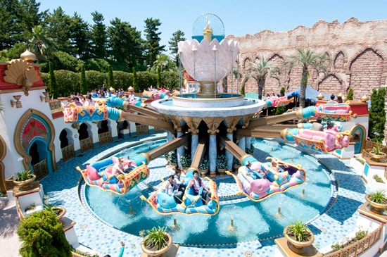 Jasmine's Flying Carpets Attraction at Tokyo DisneySea