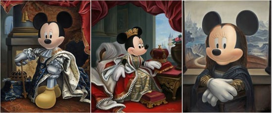 Renaissance-inspired Disney Character Portraits by Former Walt Disney Imagineer Maggie Parr