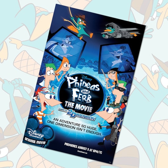 Phineas and Ferb Poster Coming to Disney Parks