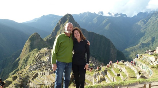 Marty Muller and Craig H. Richlin on their Peruvian Vacation