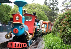 Present- Day Casey Jr. Circus Train at Disneyland Resort