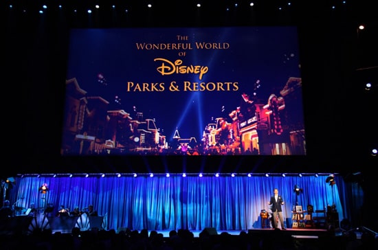 Tom Staggs, Chairman, Walt Disney Parks and Resorts, Presents The Wonderful World of Disney Parks and Resorts at D23 Expo