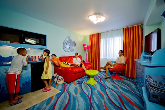 'Finding Nemo' Family Suite at Disney's Art of Animation Resort