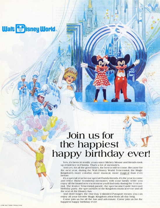 Vintage Walt Disney World: The Tencennial Celebration 