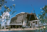 Construction of Disney’s Contemporary Resort