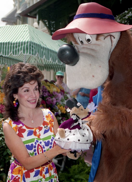 Disney Legend Annette Funicello in 1992 at Magic Kingdom Park