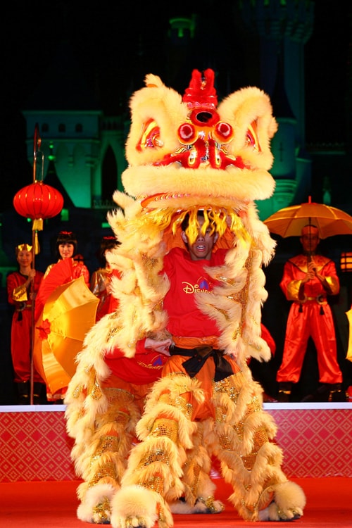 Chinese New Year Celebration at Hong Kond Disneyland