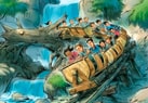The Seven Dwarf Mine Train will whisk guests along a twisting track through a diamond mine.