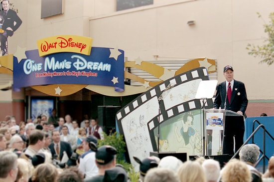 100 Years of Magic Press Event at Walt Disney: One Man's Dream at Disney's Hollywood Studios, December 5, 2001