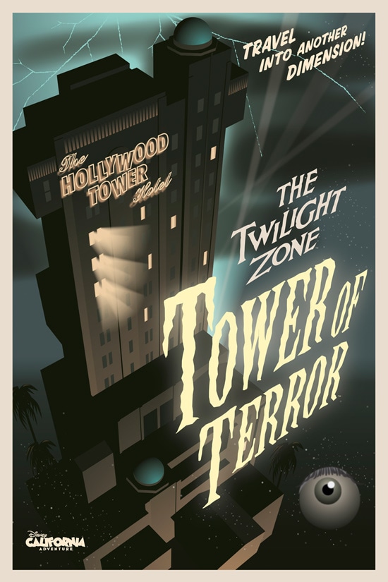 The Twilight Zone Tower of Terror Poster