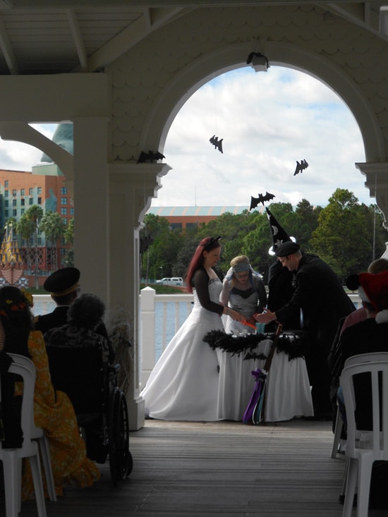 A Halloween Wedding at Walt Disney World
