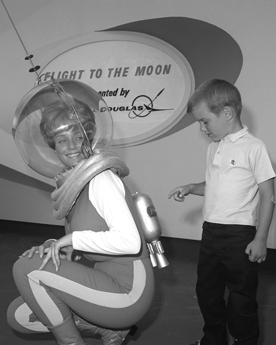 Caption This: Flight to the Moon at Disneyland Park