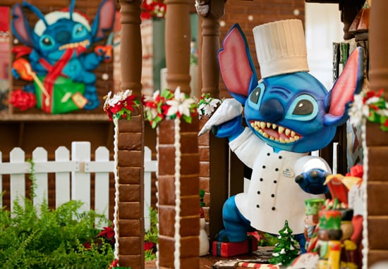 Stitch Gets In on Gingerbread Fun