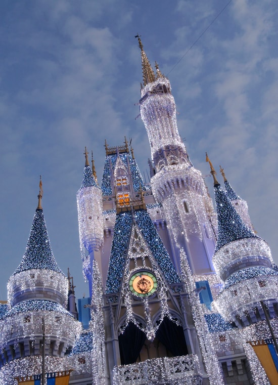 Cinderella's Holiday Wish and Castle Dream Lights at Magic Kingdom Park