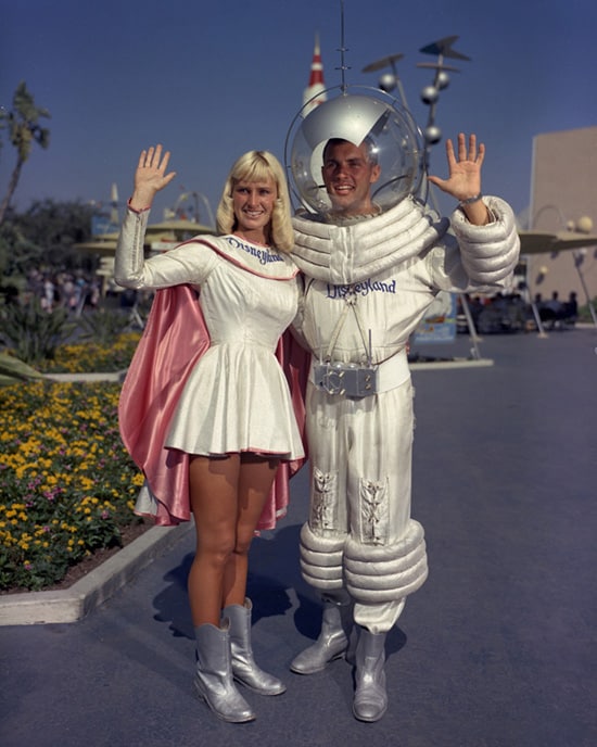 Caption This: Tomorrowland ‘Spacecouple’ at Disneyland Park