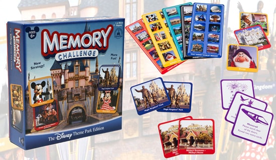 Disney Theme Park Edition Memory Challenge