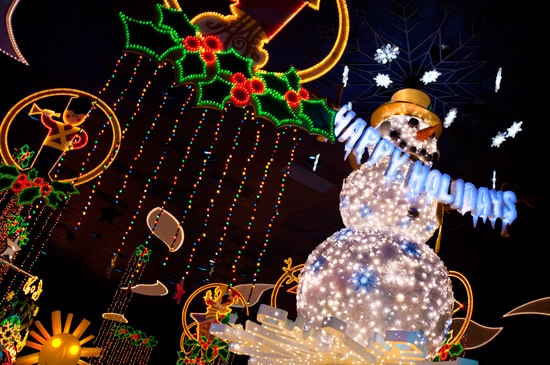 New 14-foot Snowman in 'it's a small world' Holiday, Part of Holidays at the Disneyland Resort