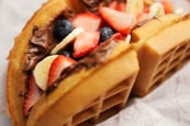 Fruit and Nutella Waffle Sandwich Available at Magic Kingdom Park