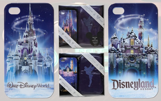 Limited Edition D-Tech Holiday Castle Smartphone Cases for Walt Disney World and Disneyland Resorts
